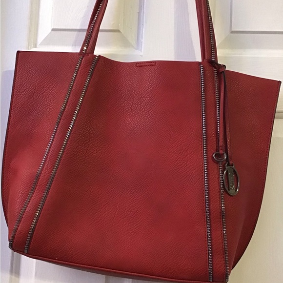 Calvin Klein Cherry Red Tote - Picture 3 of 7